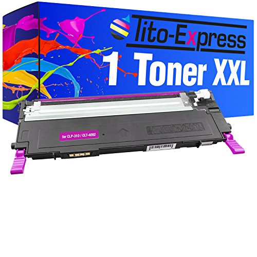 Tito-Express PlatinumSerie 1 Toner Magenta XXL Compatible con Samsung CLT-4092S CLP-310 CLP-310K CLP-310N CLP-310NK CLP-315 CLP-315K CLP-315N CLP-315W CLP-315WK