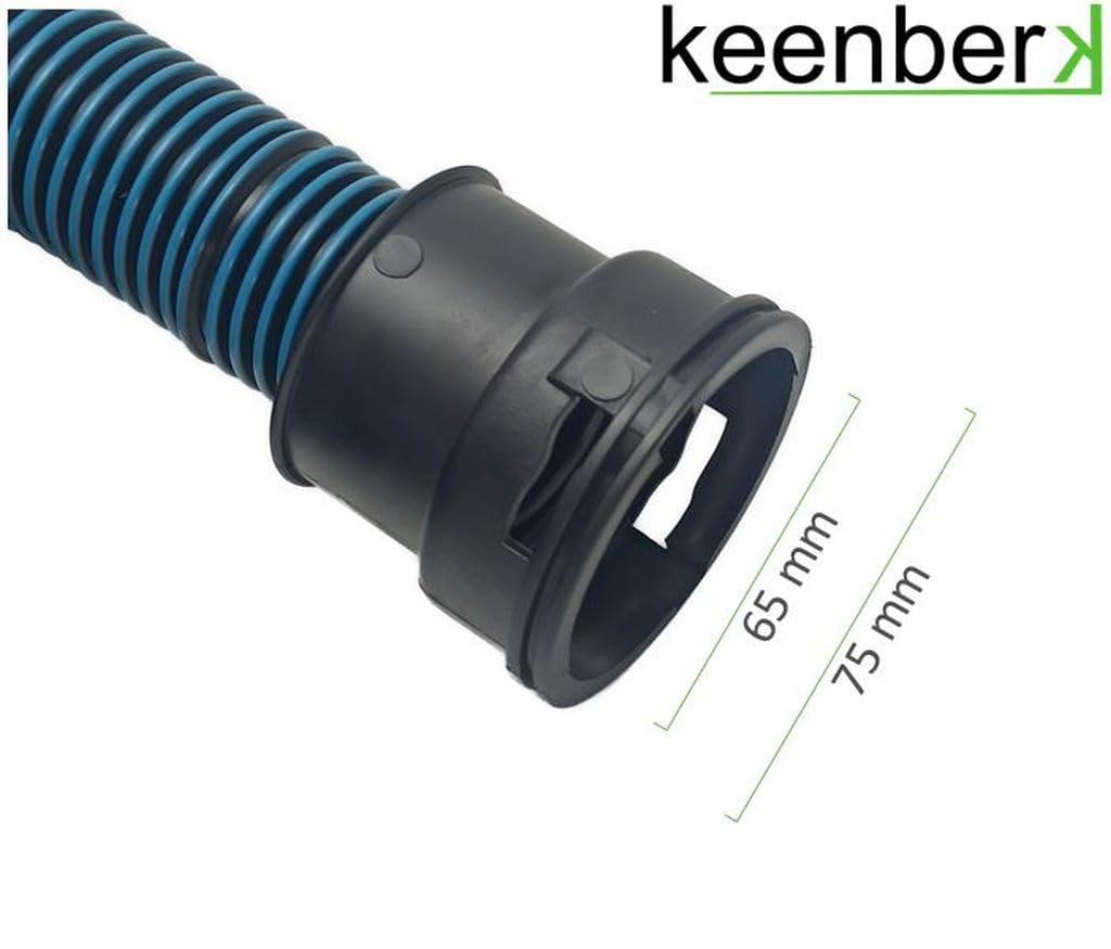 keenberk Manguera de aspiración para aspiradora Metabo en seco y húmedo multiusos antiestática, 3 m