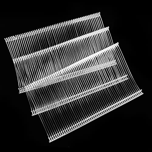 3" Standard Tagging Gun Fasteners，Tag Barbs Attachments，Tag Refill Regular Barbs Fastener - Suitable For Standard Tag Guns Pack Of 5000-56Pcs/Clip（3 Inch，Clear） #TOP2