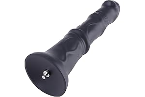 Hismith Dildo: 11.2" Silicone Anal Plug with KlicLok System