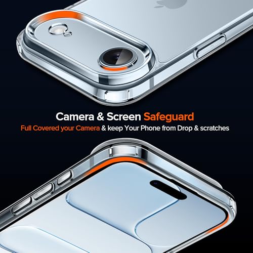 Image of ivoler 3-in-1 Clear Case for iPhone Air 6.5 inch /iPhone 17 Air Phone Case