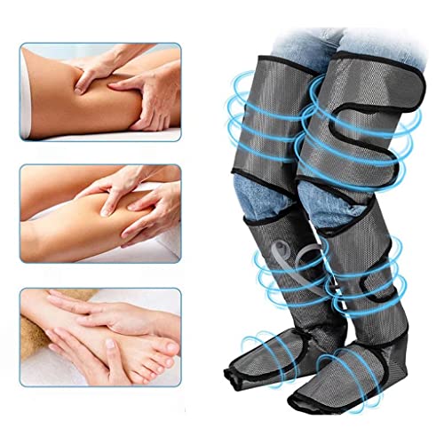 Massage de circulation des jambes par compression d'air pour mollets et cuisses