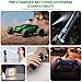 QOJH 2Pack 18650 Battery, 3.7v 18650 Rechargeable Battery 3000mAh for Remote Control Cars Toy, Flashlight, Solar Lights, Mini Fans, Shaver etc (Button Top)