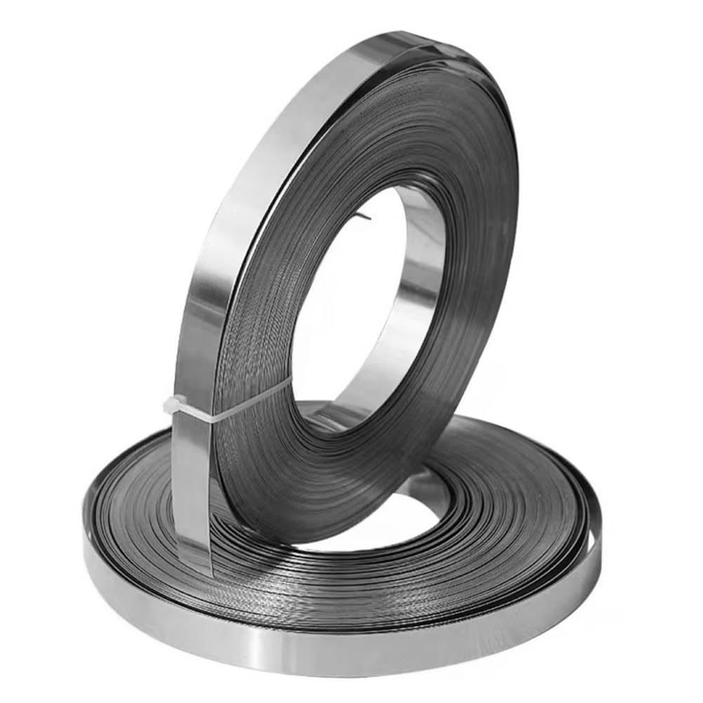 Bobine en Acier Inoxydable 304 de Haute Qualité, Cerclage de Bobine de Câble en Acier Inoxydable, de Cerclage 12 mm X 0,4 mm X 30 M