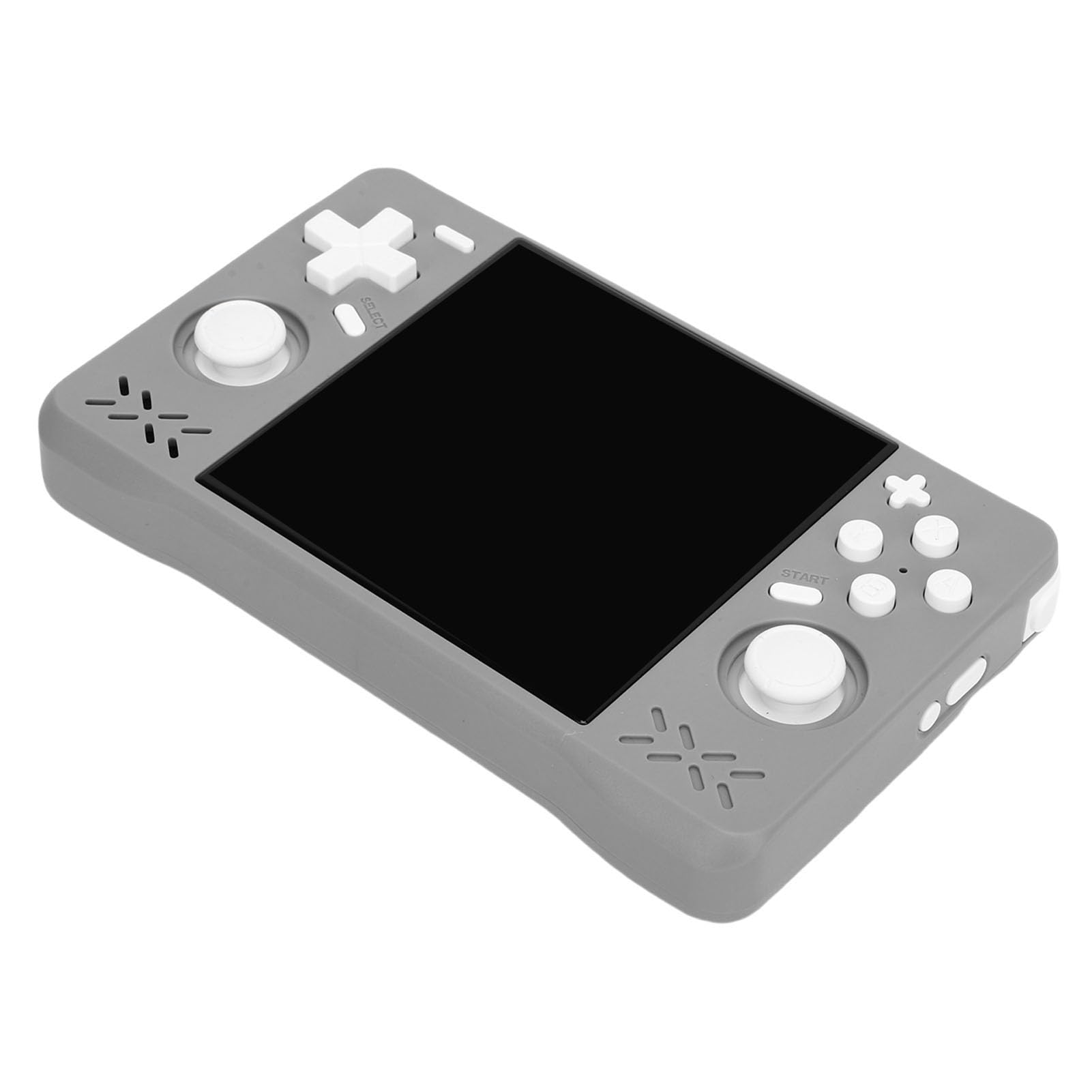 FILFEEL Retro-Handspielkonsole, 4 Zoll, 720 X 720 HD-Bildschirm, 0,5 GHz RK3326-Prozessor, Tragbare Wiederaufladbare Spielekonsole mit MAME N64 DC GBC-Emulatoren für Zuhause und Reisen (128GB)