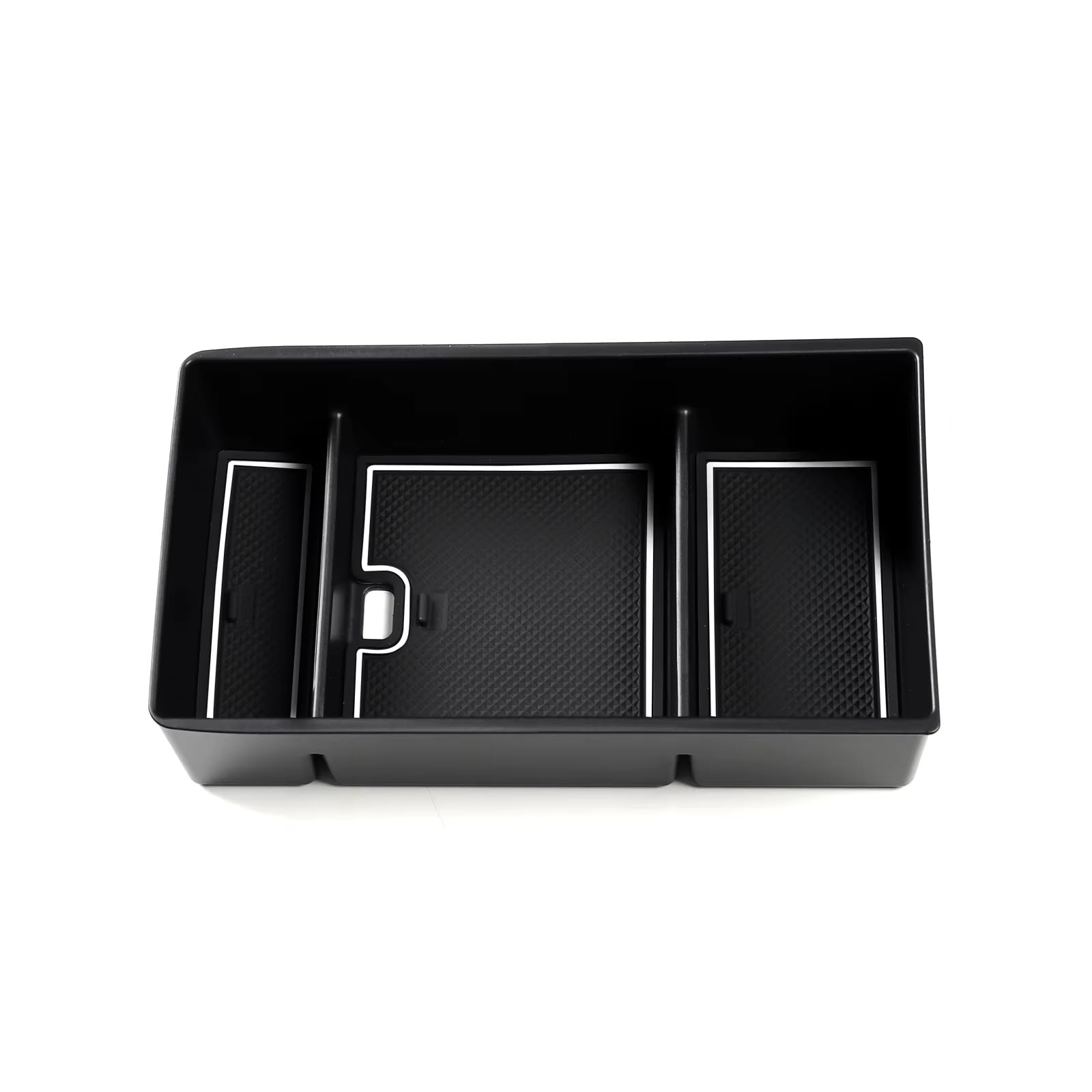 SZTMYVUW Interior Storage Box Compatible With Toyota For Harrier For Venza 2021 2022 2023 Car Armrest Storage Box Center Console Tray Accessories Tidying(White)