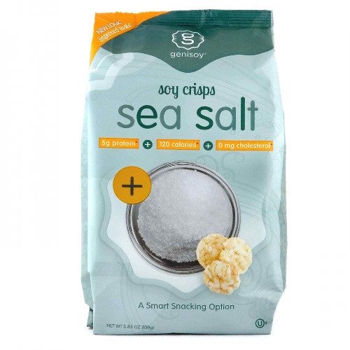 Genisoy Deep Sea Salt Soy Crisp (12x3.85 Oz) Grocery