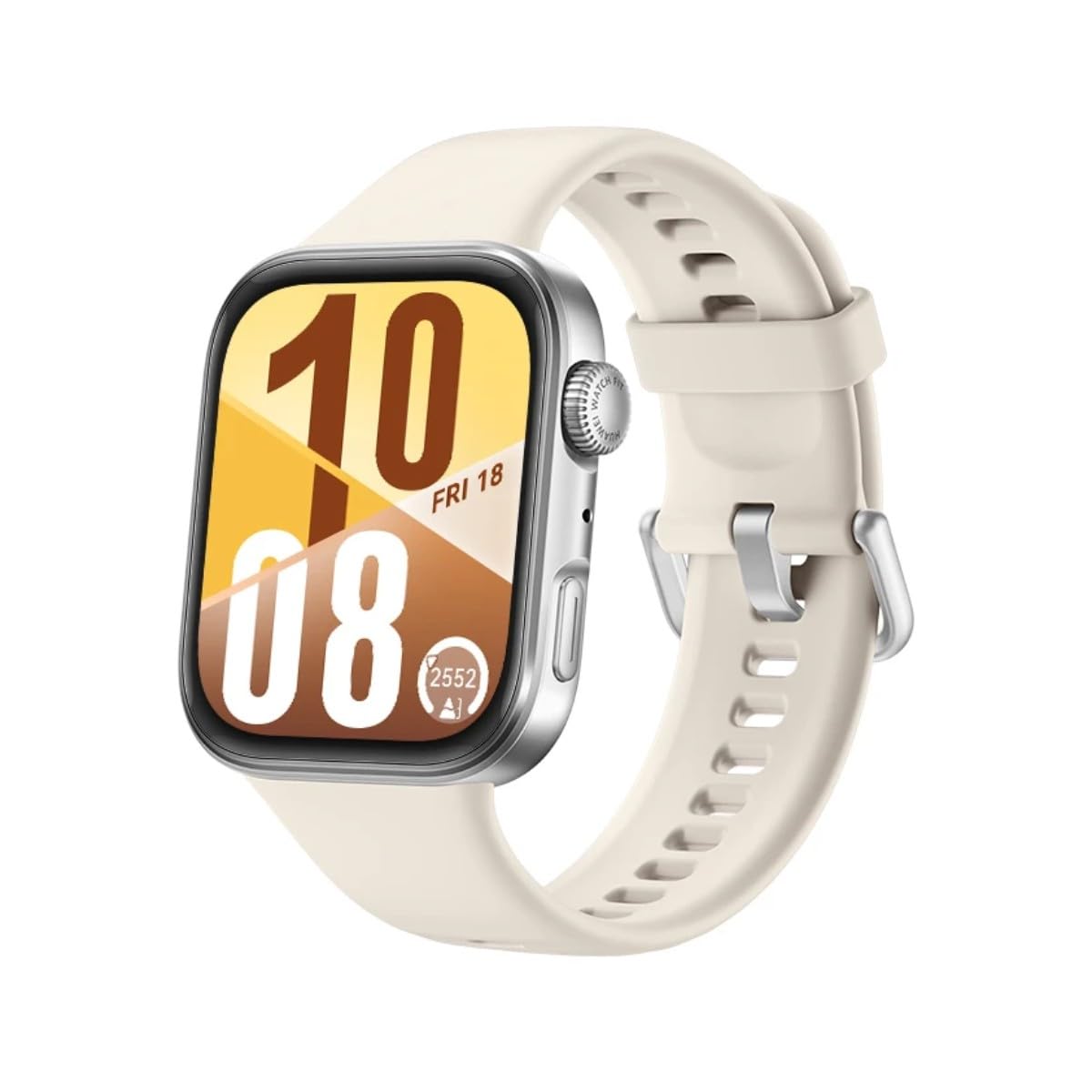 WATCH FIT 4 Smart Watch,100+ Sports Modes,Ultra Slim Design,Sports and Health Monitor,Up to 10 Days Battery Life,Compatible with iOS and Android,Aluminum Case,1.82" AMOLED Display,GPS Supported