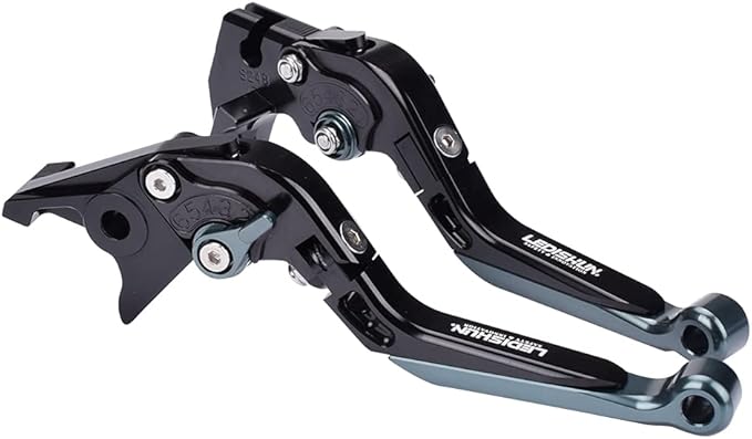 返品交換不可】 GROM用 可倒式アルミレバー レバー位置 先端長さ調整