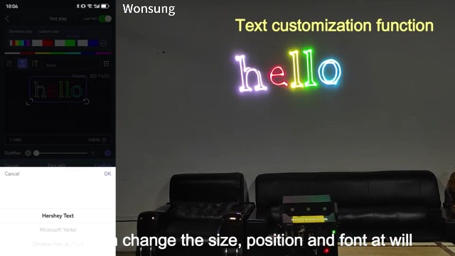 Image of 3W RGB Full Color Stage Lights DJ Disco 3D Animation Stage Beam Lights with APP /DMX for Party Wedding Birthday Stage Event Lighting Show