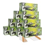 HotRod Cigarette Tubes King Menthol – 1000 Count 200 Tubes x 5 Boxes – Tubes with 25mm Double Filter – Smooth Draw, No Aftertaste – USA Made – Fits Most Injector Machines