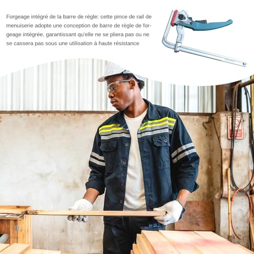 Abrazadera F para riel de guía y herramientas de mesa MFT de carpintero 3