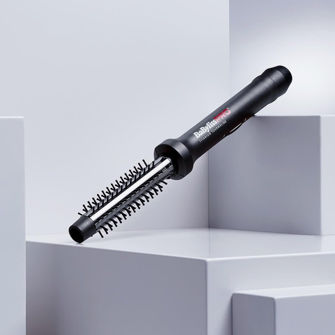 BaByliss Pro Cepillo Térmico con Tecnología Titanio Turmalina, Negro