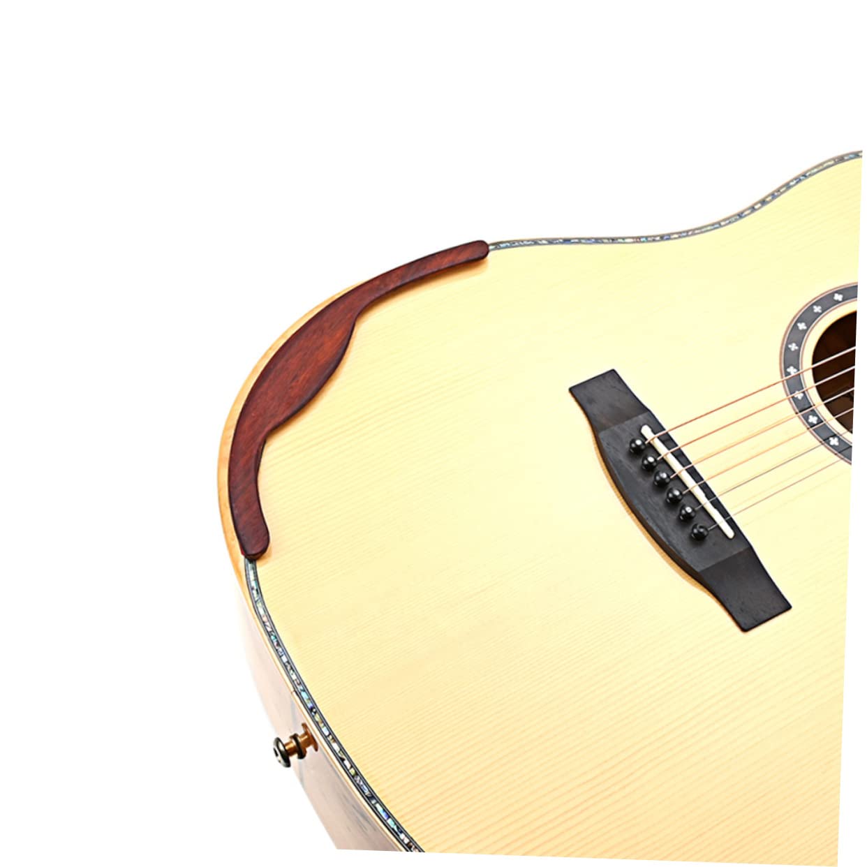 Toyvian 5pièces Accoudoir Bois Pour Guitare Classique Support De Main Bois Naturel Accessoire De Guitare Et Pratique Pour Débutants Musiciens