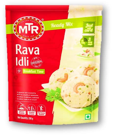 Mtr Ragi Rava Idli MTR Rava Idli 200g Unique : Amazon.in: Grocery & Gourmet Foods