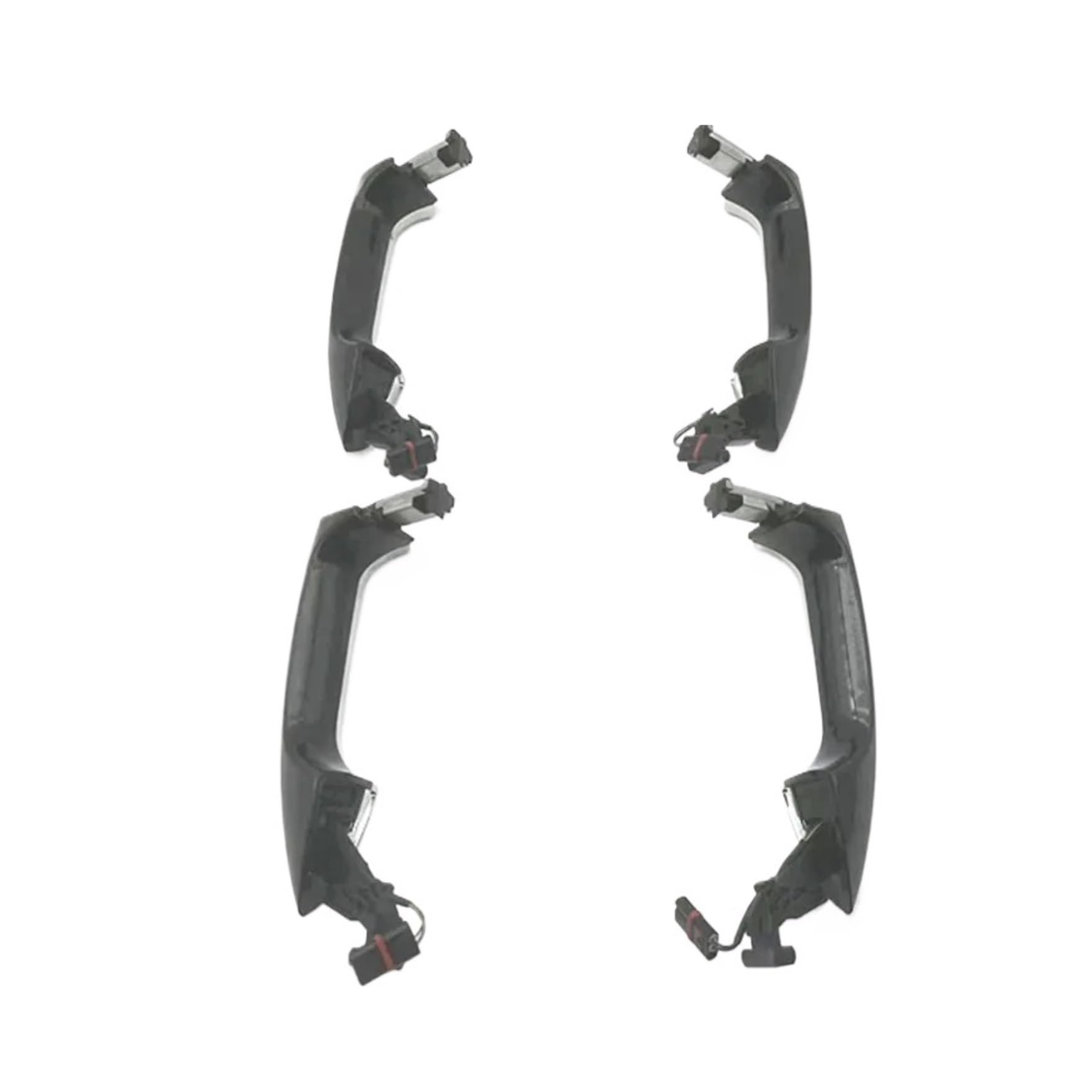 Liskrosf 4-Pcs A2047601370 A2047601470 Car Exterior Door Handle Compatible For Benz W218 Cls300 Cls350 W212 E200 E250 E300 W166 Gls450 Gl500(4-Pcs)