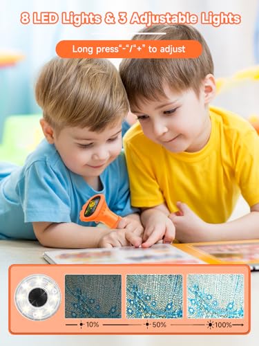 Image of Acoath Microscope for Kids, 1000X Handheld Digital Miniscope with 2.0 inch Screen, Portable Pocket Microscope Education Toys Birthday Gifts for Age 3 4 5 6 7 8 9 10 Girls Boys