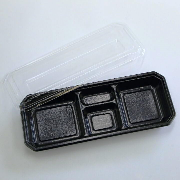 阿波 仕出し 弁当箱　KP-110 透明蓋付　50枚×11セット　バラ売り可 Amazon.co.jp: KP-110 阿波（透明フタ付） 50セット : 産業・研究開発用品