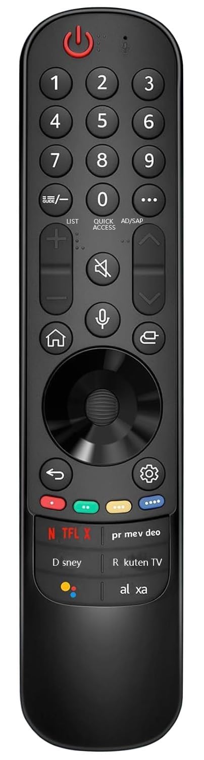 Télécommande MR22GA pour remplacer votre télécommande TV LG en panne - 4