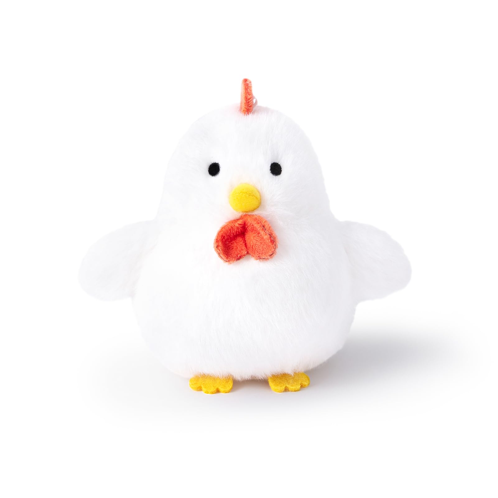 Adorlynetty Chick Stuffed Animal 4.5 inches Mallard Plush Little Bird Plush Toy - Realistic Chick Stuffed Animal, Cute Little Bird Plushie as Gift for Your Kids Friends