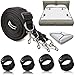 King Size Sex Headboard Bondage Kit Adjustable Wrist and Ankle Restraints Ropes & lanyards Adult Play Sex Tie up btsm Arms and Legs Restrictions for Bed Sex Resistance Bands Bed Bonage Kits Sweater
