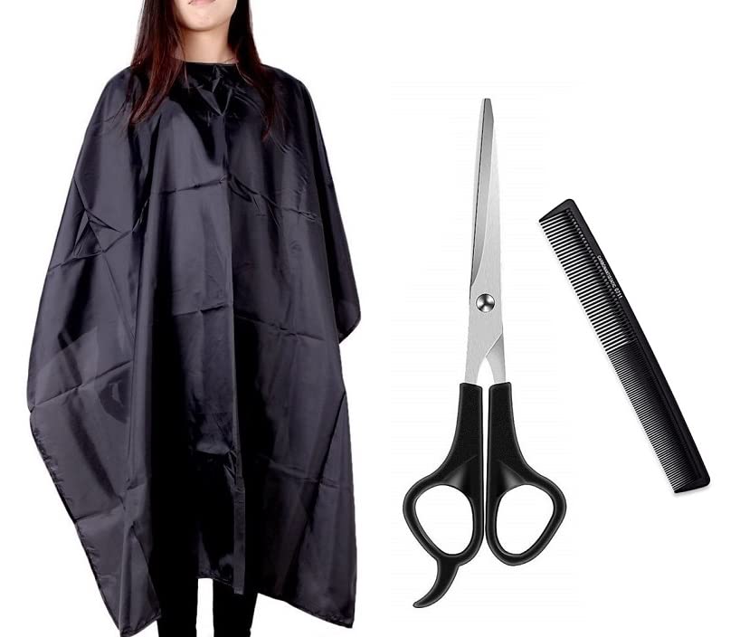 Bigwheels Combo Of Black Hair Cutting sheet,Hair 0711 Comb And Hair Cutting Scissor-image-21