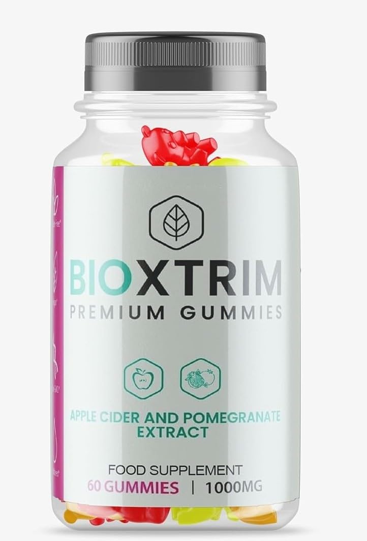 BioXtrim Gummies to Support Weight Management - All Natural - New & Sealed - Vegan - 1 Bottle
