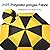Doubwell Golf Umbrella Large Oversize 68 inches air Vent Double Canopy Windproof Automatic Straight rain Umbrellas for Men and Women (Black/Yellow)