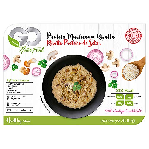 Risotto Proteico de Setas Go Natur Food 300 g