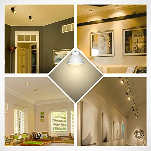 GU10 Led Bulb 10-Pack, GU10 Led Warm White, Halogen Bulb, 5 W, Equivalent to 35 Watt, Non-dimmable, 350 Lumen, 3000 K, 120° Beam Angle - Led Bulbs