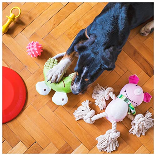 Andiker 10 Stück Squeakers Reparatur, transparentem Kunststoff quietscher zum einnähen für Spielzeug für Haustiere (30 mm)