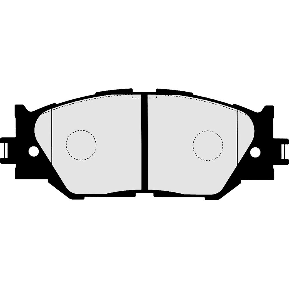 05P1282 LPR Kit pastiglie freno, Freno a disco per TOYOTA