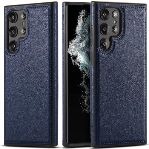 Étui de téléphone antichoc pour Samsung S23 Plus contre les rayures bleu