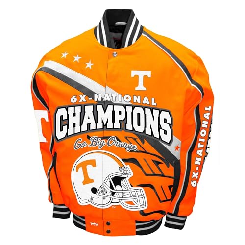 Franchise Club Mens Commemorative Twill Jacket (Tennessee, Large)