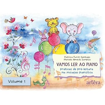 Capa do livro Vamos Ler ao Piano: Volume 1: Práticas de Pré-Leitura na Iniciação Pianística