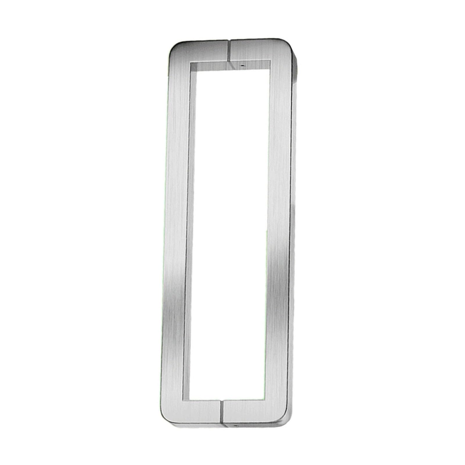 Poignée de porte carrée double face pour stabiliser les grands verres