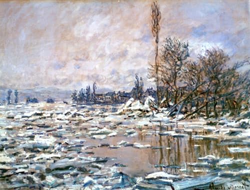 Tableaux Graffiti Art Mural Monet 60x90cm SERENDIPITP