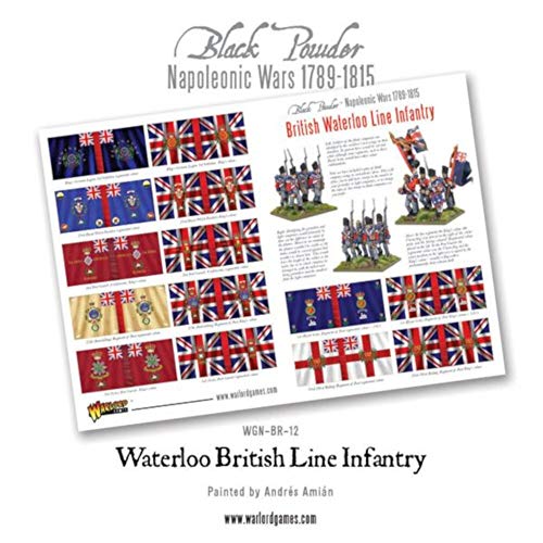 Warlord Black Powder Napoleonic British Infantry 1:56 miniatura 4