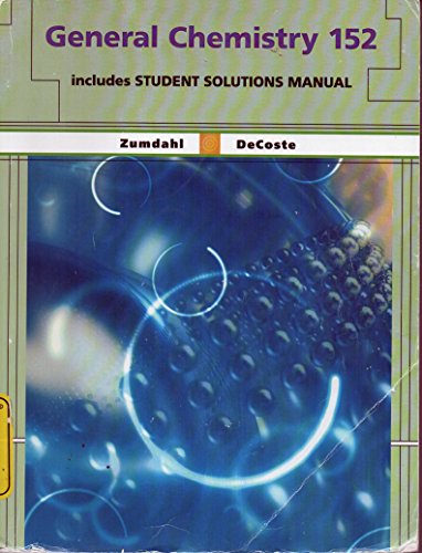 General Chemistry 152 1285134583 Book Cover