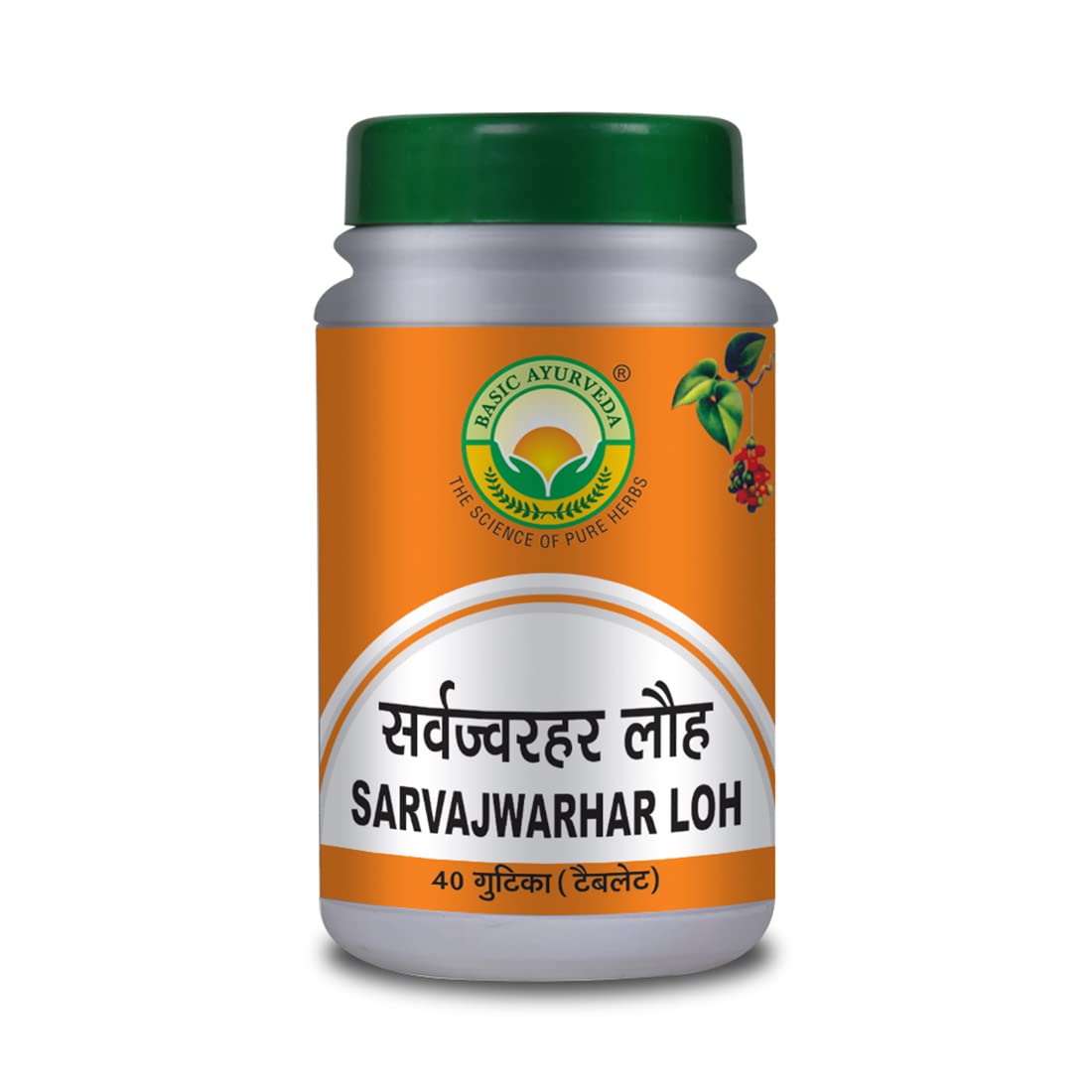 BASIC AYURVEDA Sarvajwarhar Loh (Normal) 40 Tablets Pack Of 2 | Ayurvedic Supplements for Weak Immune System | A Powerful Blend of Natural Ingredients Extra Strength Formula-image-49