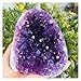 Naturalny ametyst geode kwarcowy kryształ kryształowy leczenie energii Popraw atmosferę w domu dostarcza naturalną aurę zbiera energię uzdrawiającego kamień (Color : 700-800g)
