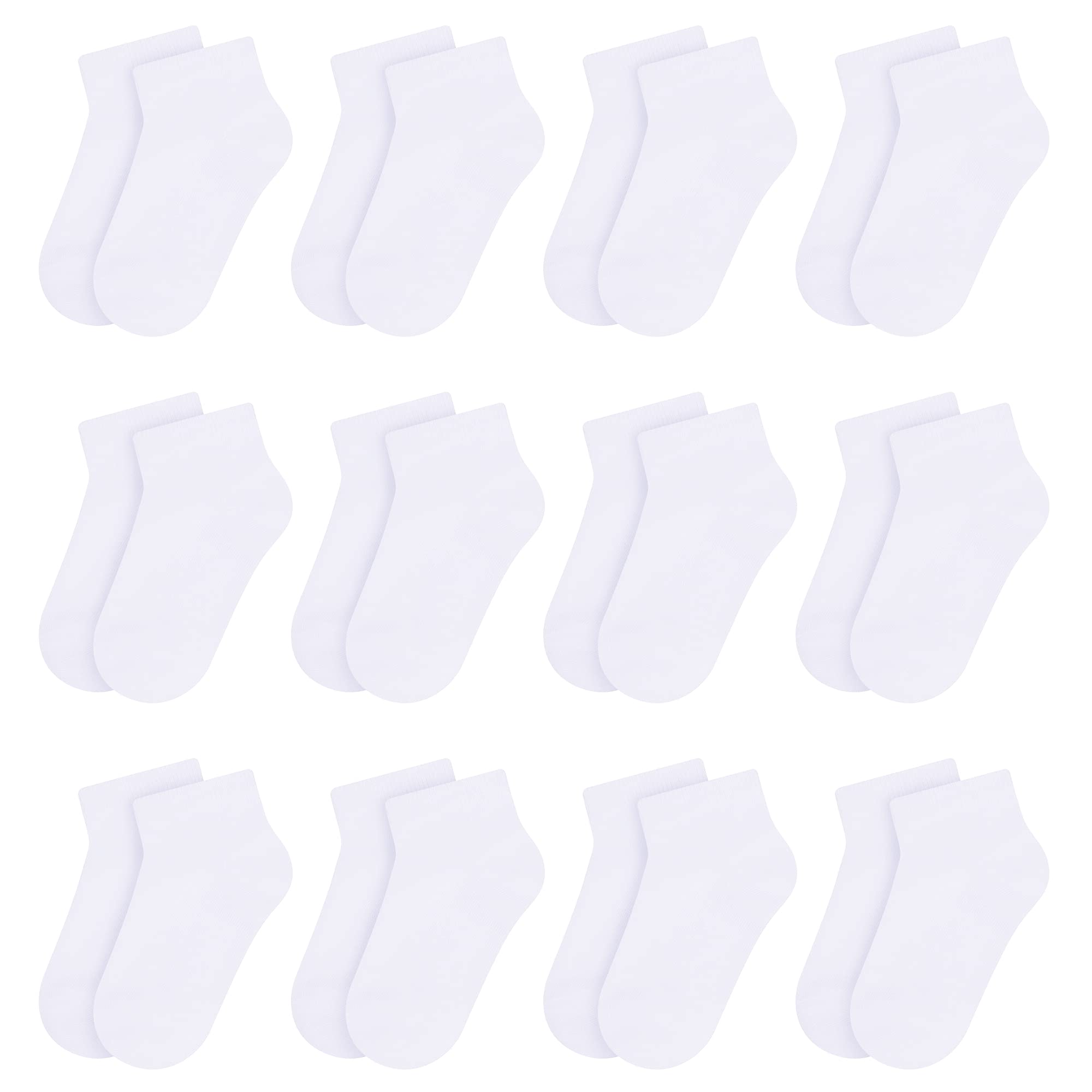 Libella 12 Paia Calzini sneaker bambino ragazzi calzini sneaker bambino colorati 2116VA