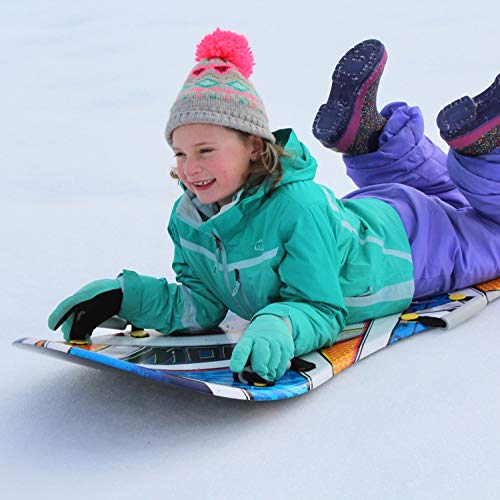 Flexible Flyer Snow Screamer 2-Person Snow Sled. Foam Plastic Double Sno Slider #TOP1