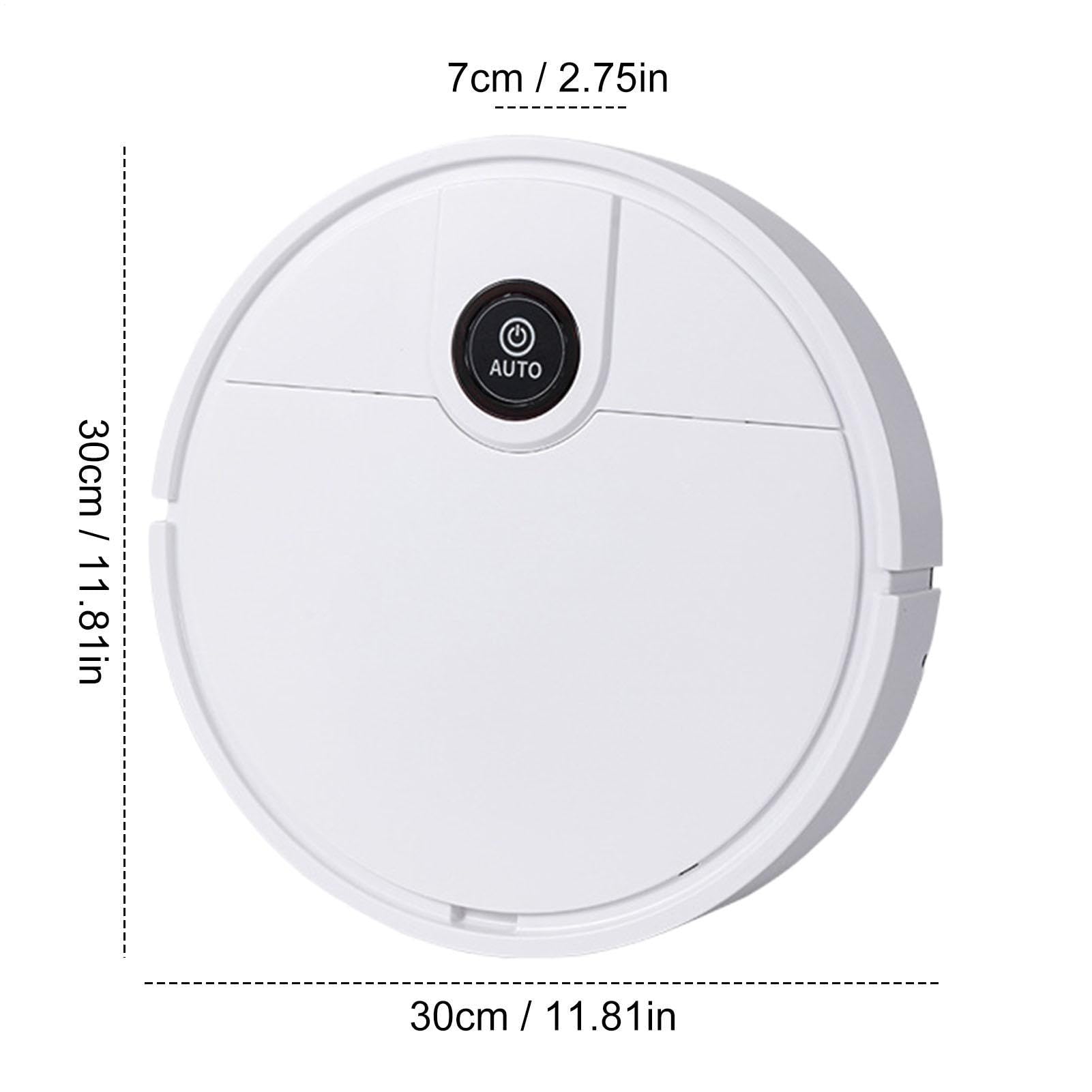 Robot aspirador automático de vaciado automático | Robot de limpieza de suelos para alfombras, oficinas, apartamentos, salas de estar, dormitorios, cocinas y baños