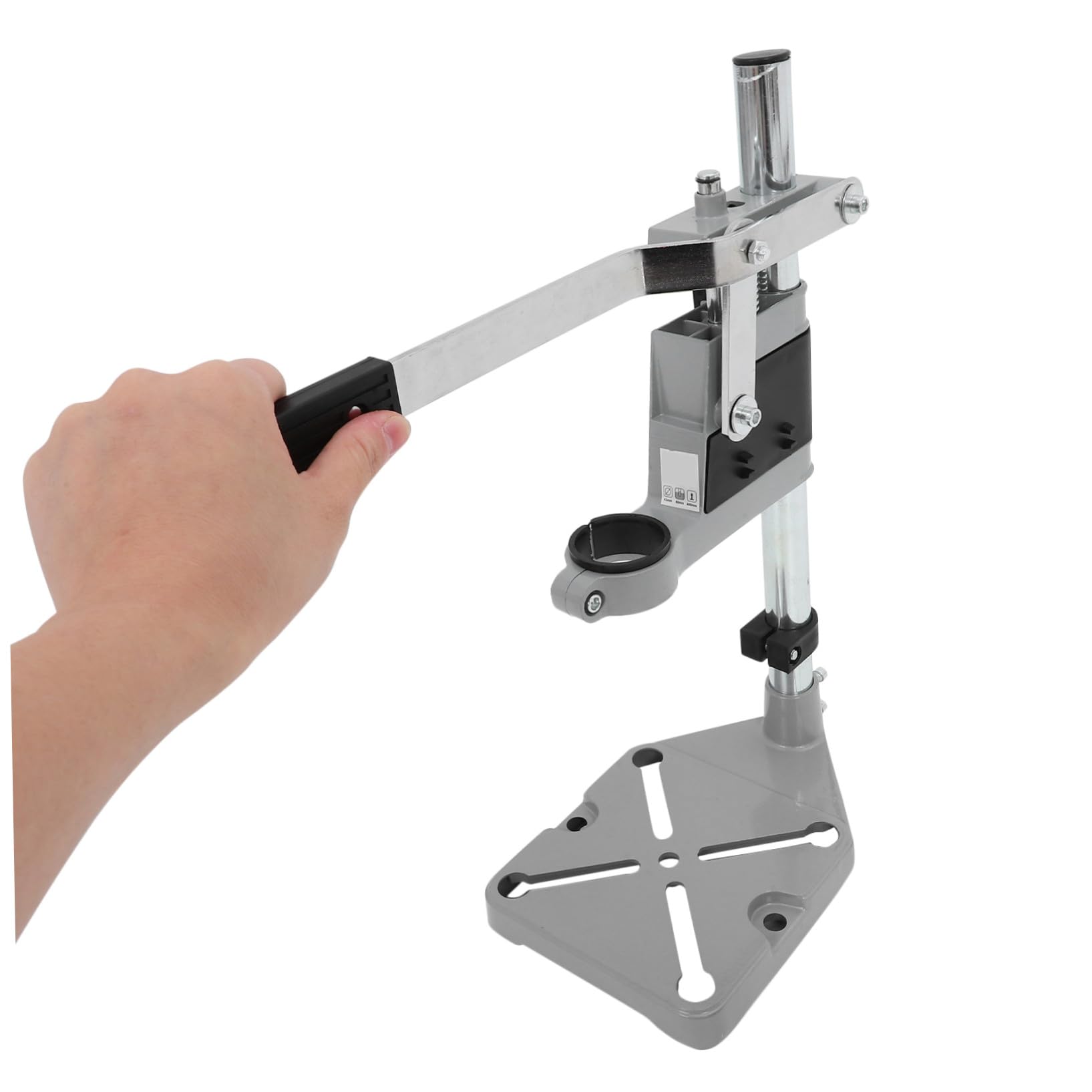 SOLUSTRE Supporto Per Trapano Colonna Per Trapano Manuale Accessorio Portatile Per Utensile Supporto Stabile Per Banco Da Lavoro
