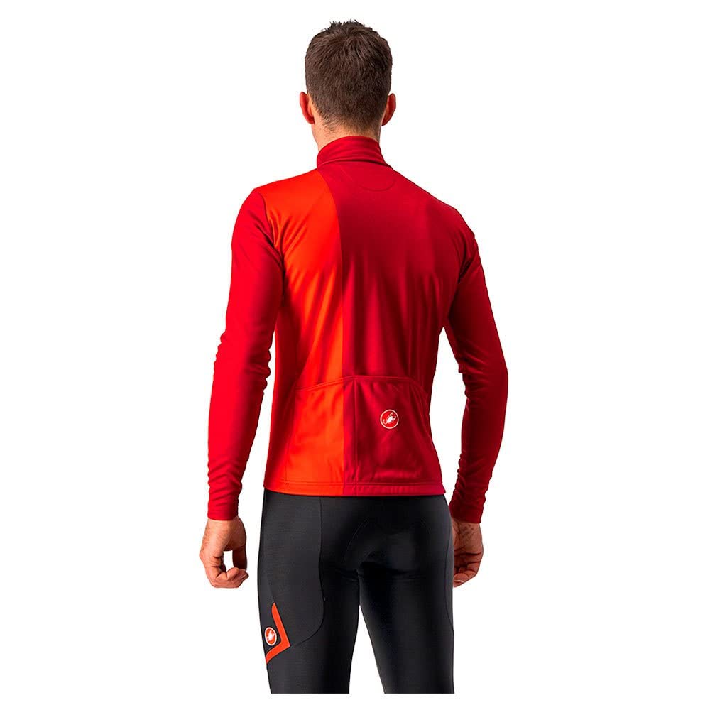 Castelli Traguardo Jersey FZ Large Pro Red/Red