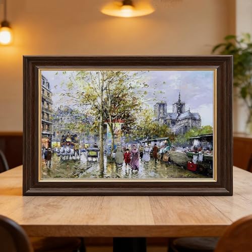 Scène de rue de Paris Blanchard cadre suspendre tableau