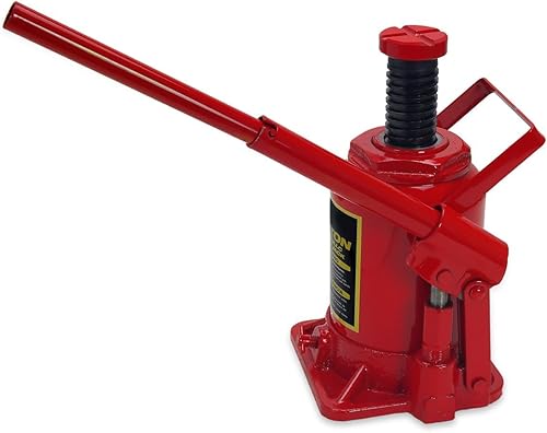 Miniatura 3 de XtremepowerUS Gato hidráulico de 4 toneladas (8,800 libras) para automóvil con mango de bomba, apto para automóviles, sedanes, rojo