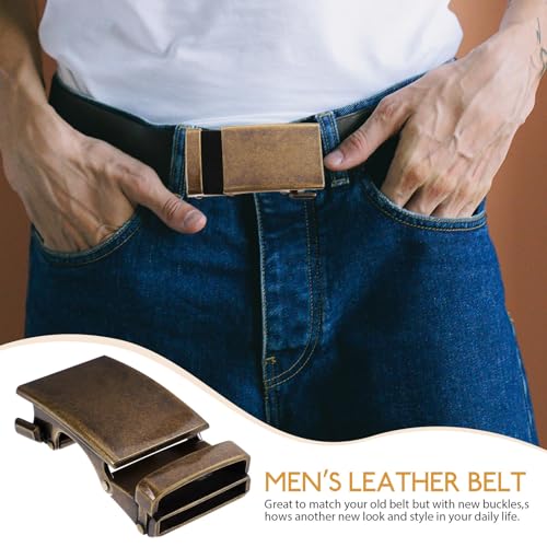 Hebilla de cinturón automática para hombre en aleación resistente 2