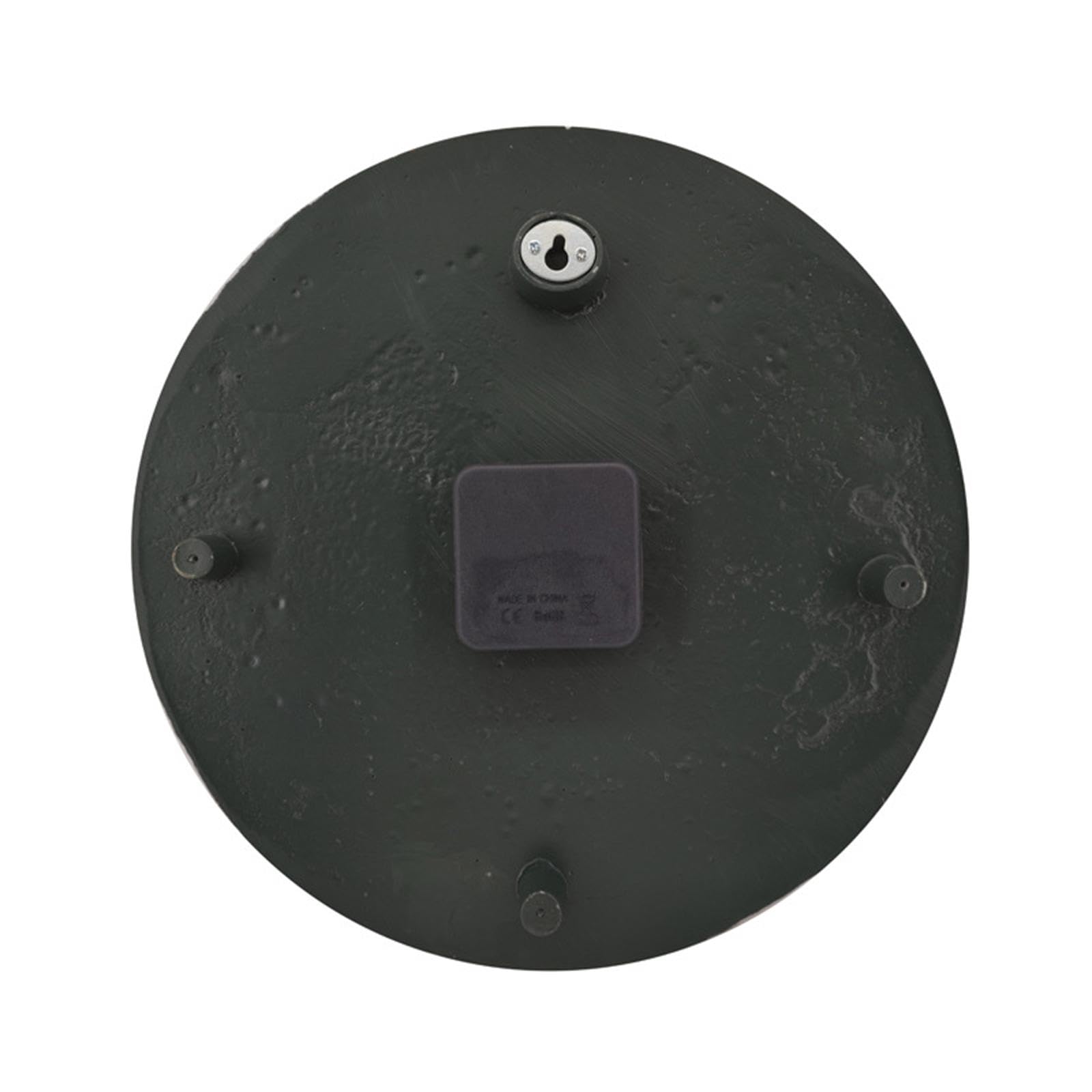 Baoblaze Gartenuhr Wetterfest Groß, Outdoor Wall Clock, Robuste 30 cm Große Hängeuhr, Wanduhr Wasserdicht Retro Aussenbereich, Kreativ Antike Wanduhr für Schwimmbad Hof Restaurant Büro Eingang